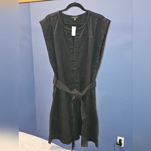 Banana Republic Split Neck Mini Dress